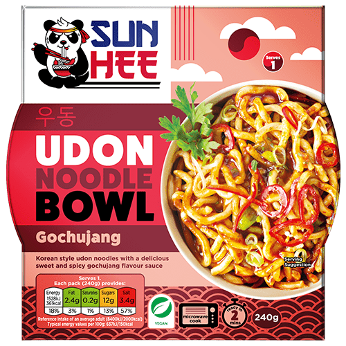 Sun Hee Gochujang Udon Noodle  Bowl