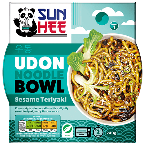 Sun Hee Sesame Teriyaki Udon Noodle Bowl