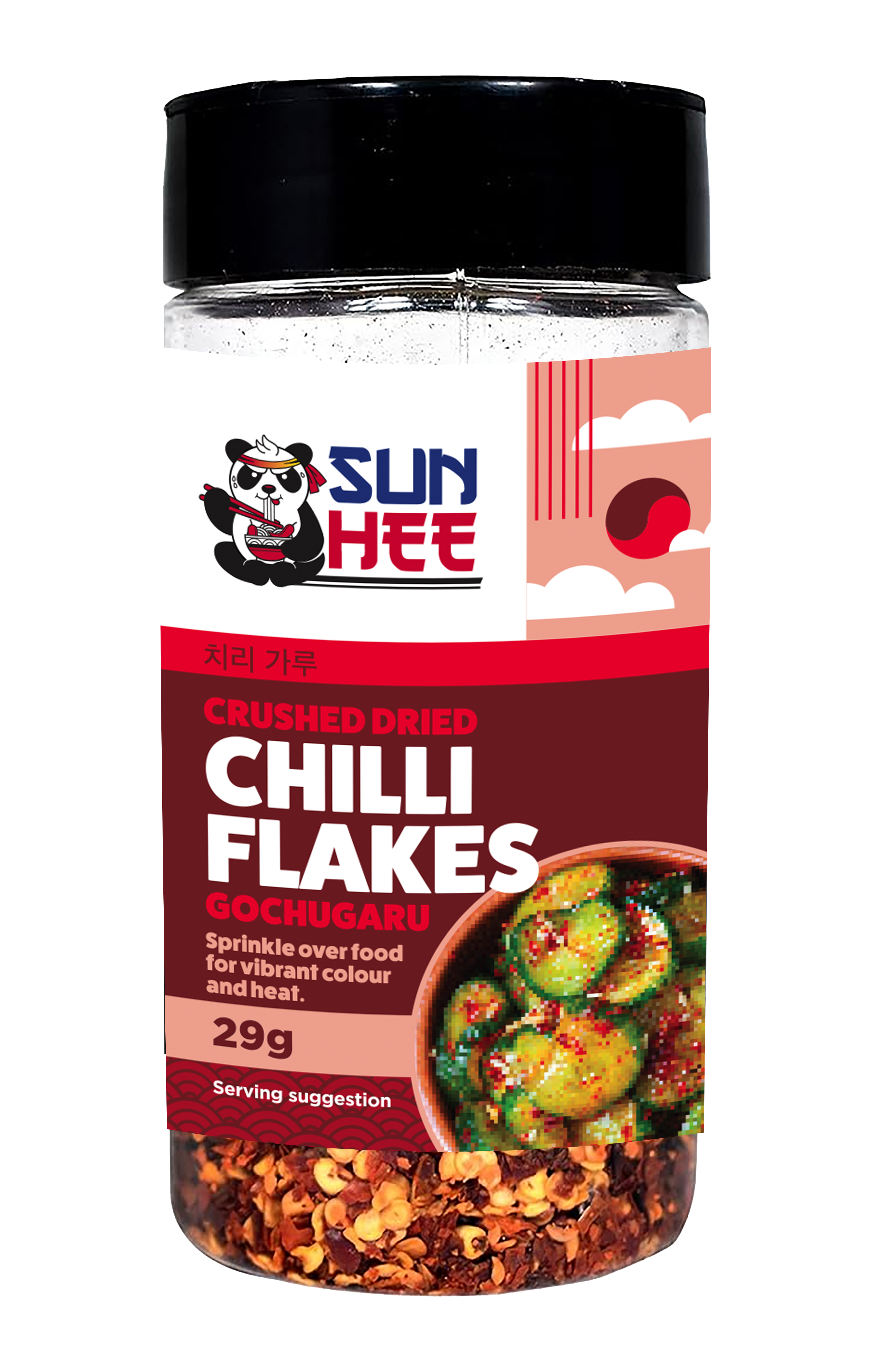 Sun Hee Crushed Dried Chilli Flakes (Gochugaru)