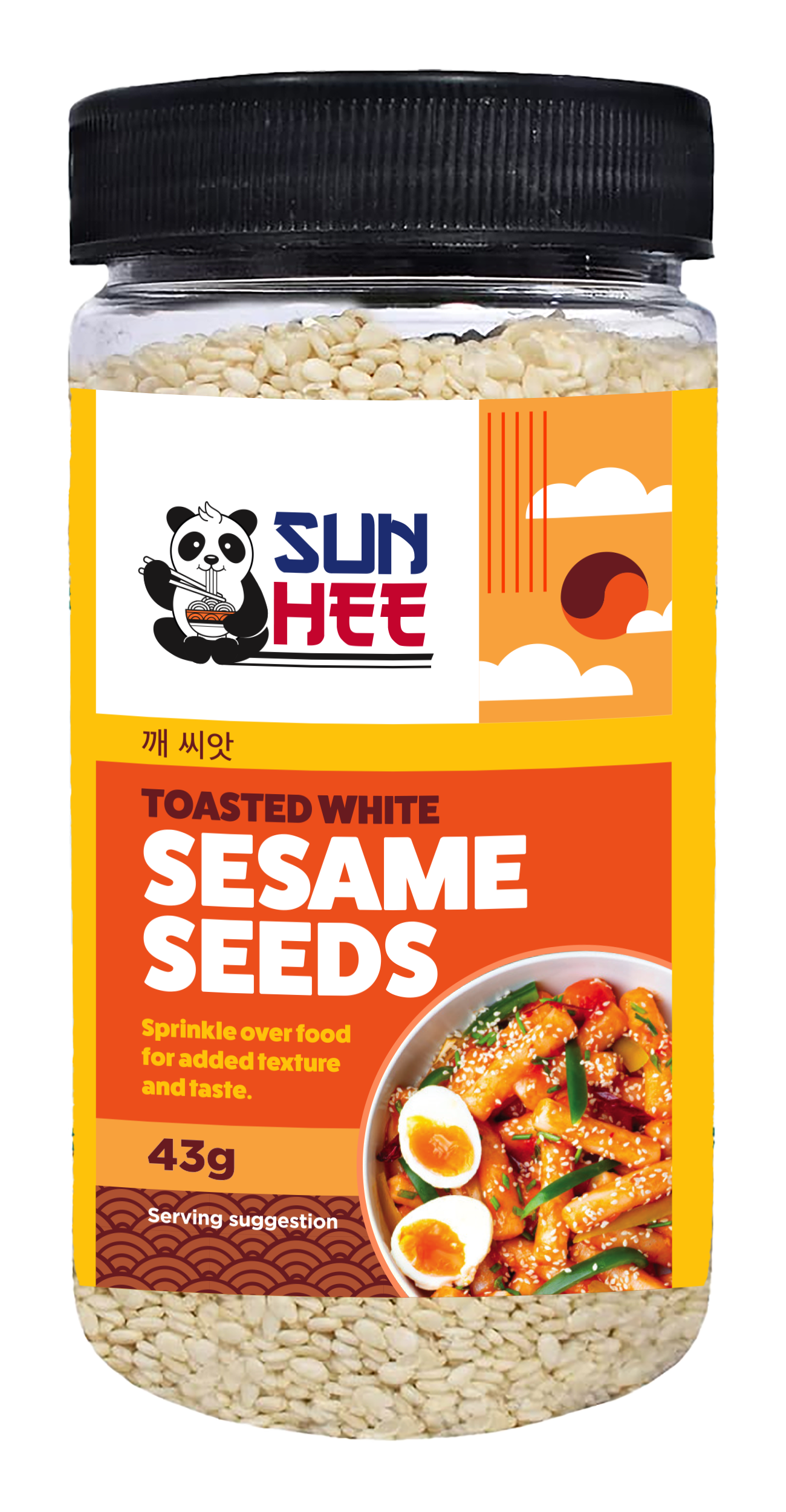 Sun Hee Toasted White Sesame Seeds
