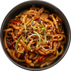 Hot & Spicy Kimchi Udon Noodles