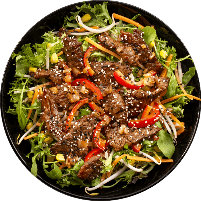 Korean Beef Bulgogi Salad