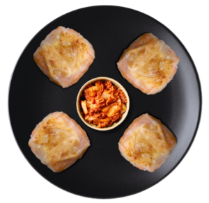 Spicy Ramen Rice Paper Dumplings