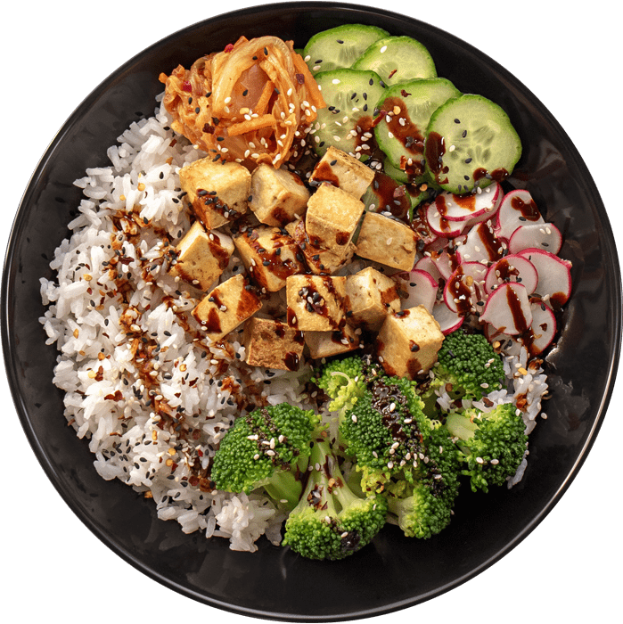 Vegan Korean Rice Bowl